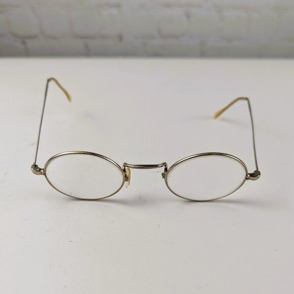 Vintage 30s/40s Men's Round Frame Glasses - Picture 3 of 6
